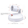 AuraLuxe Mini Spots LED Sans Fil | Éclairage d'accent dimmable pour une ambiance raffinée à la maison et au bureau