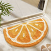 Tapis de Salle de Bain Inspiré par les Fruits – Doux et Absorbant