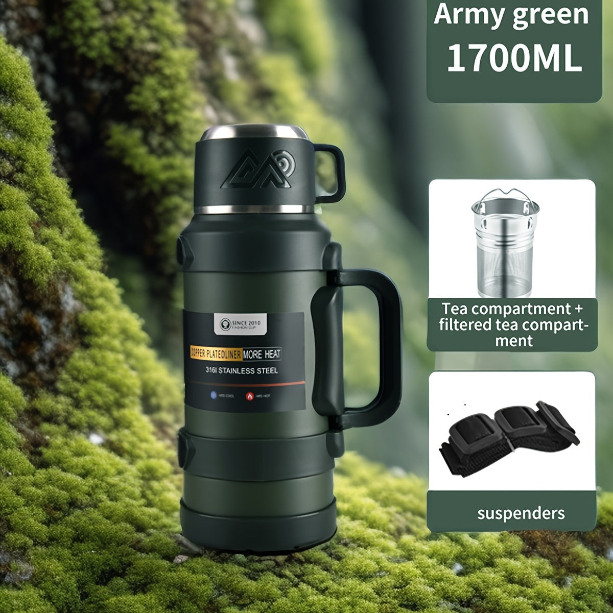 Thermos Isolé Robuste – Durable et Pratique