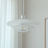 Suspension Moderne en Forme de UFO – Luminaire LED Contemporain en Acrylique et Fer