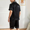 Tivano | Ensemble de Pyjama Court pour Homme | Chemise à Manches Courtes & Short | Ensemble d'Été Respirant