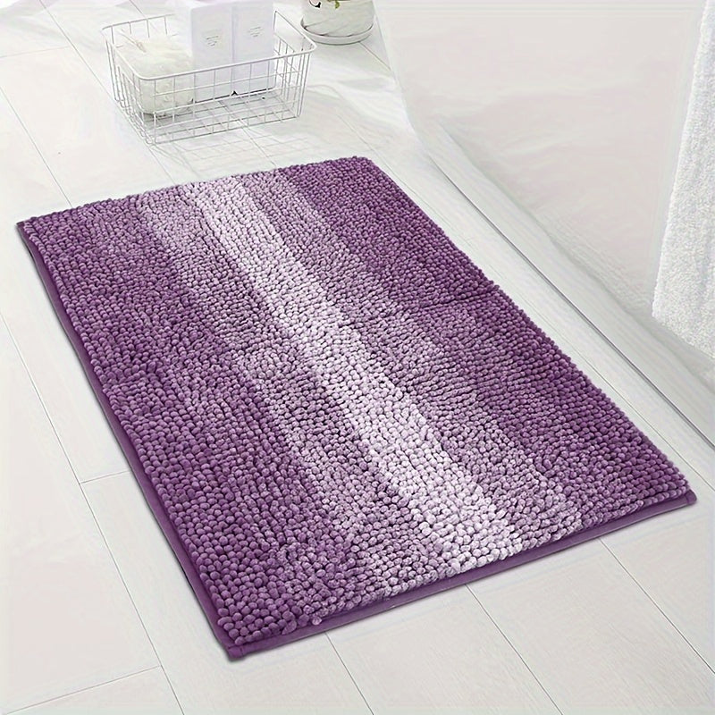 Tapis de Bain en Chenille – Luxe et Confort pour la Salle de Bain et l'Entrée