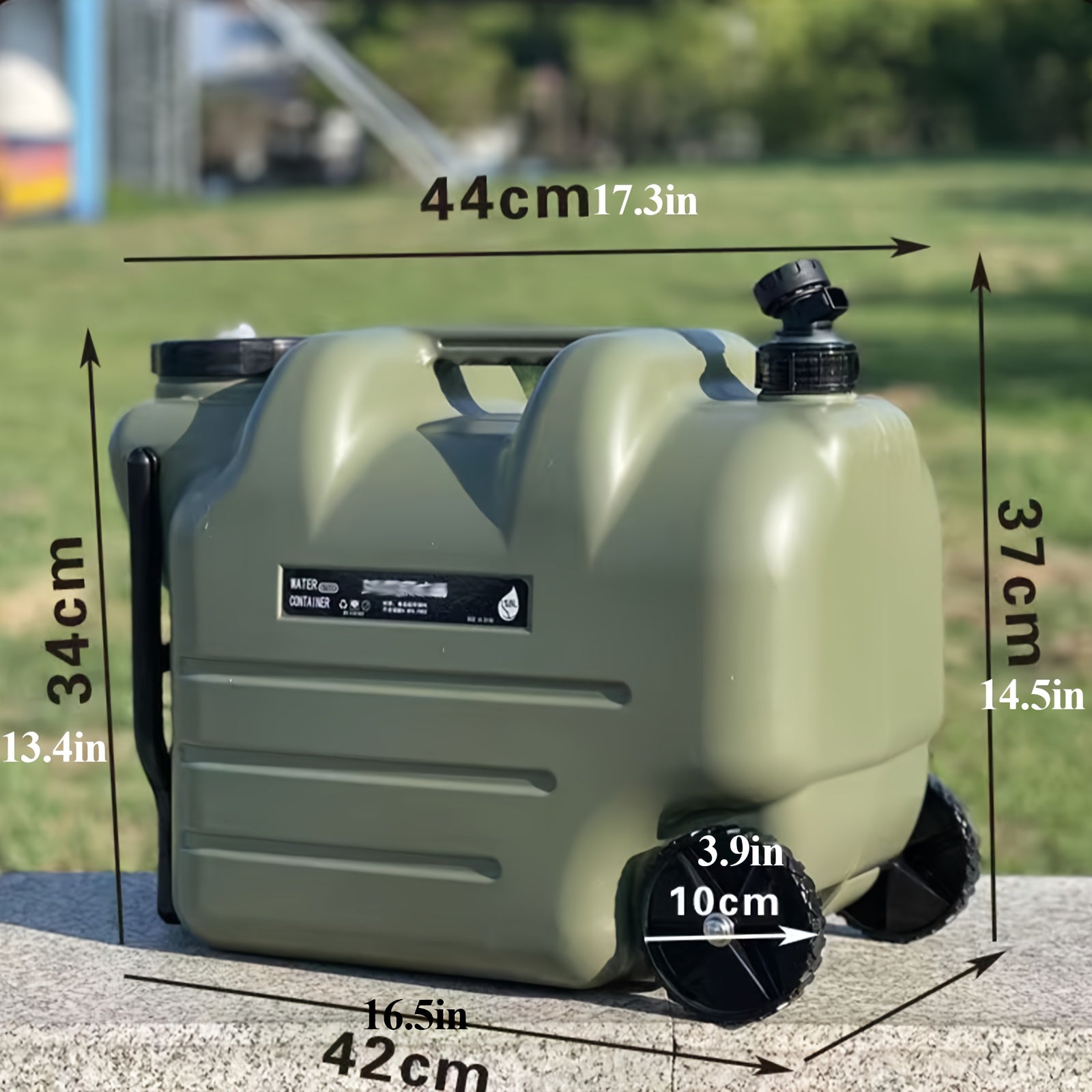WaterMover Seau à Eau Portable – Grand, Solide et Facile à Déplacer