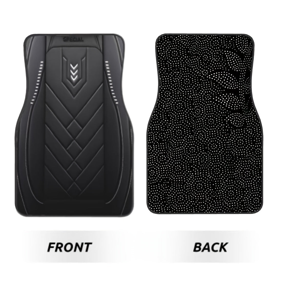 Tapis de Sol Universels pour Voitures – Antidérapants et Lavables pour Toutes les Saisons