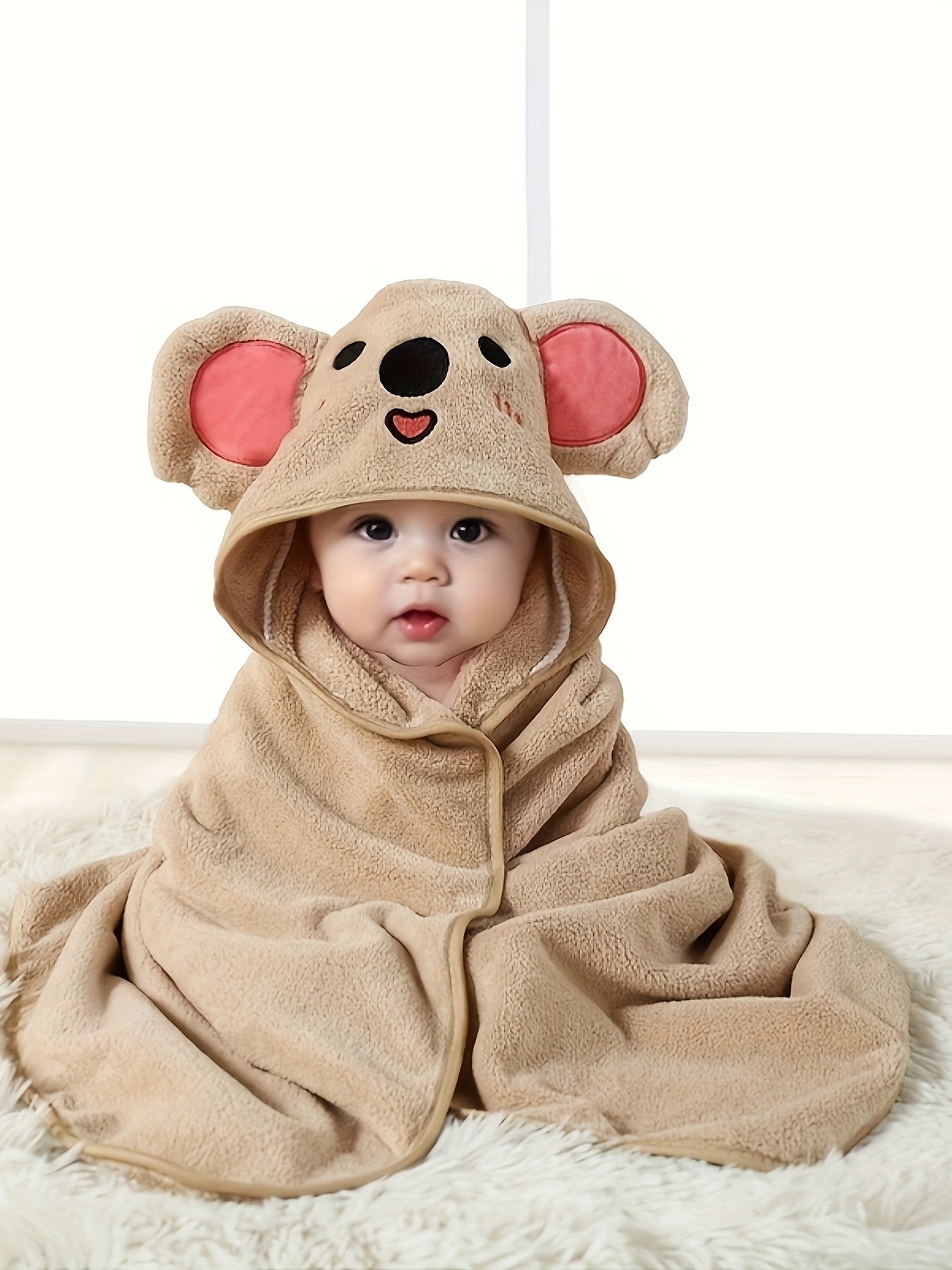 SnuggleSoft Bébé Kapdoek – Sèche Rapidement & Ultra Doux