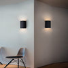 Applique Murale Ondulée Moderne – Design en Résine Élégant Haut & Bas