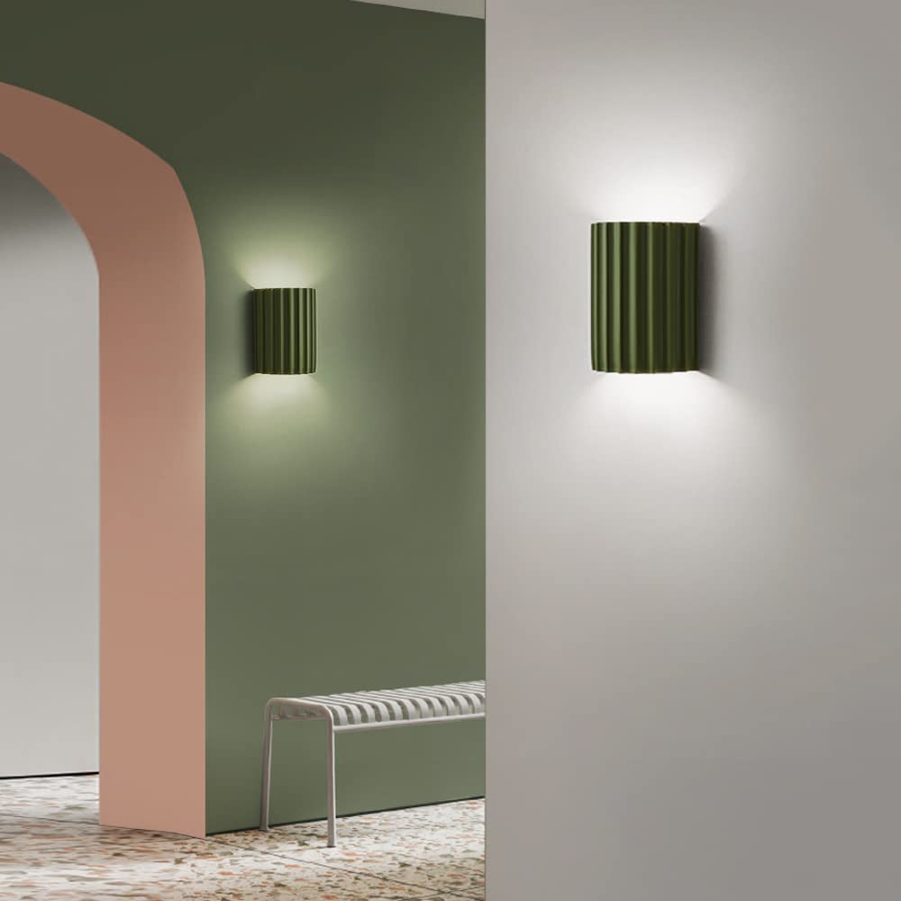 Applique Murale Ondulée Moderne – Design en Résine Élégant Haut & Bas
