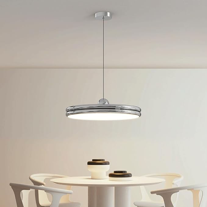 Lustre Moderne Dimmable – Design LED Élégant avec Longueur Suspendue Ajustable