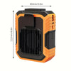 Ventilateur de taille rechargeable USB – Portable avec trois réglages de vitesse