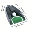 Tapis de Pratique de Putting avec Retour Automatique | Tapis de Putting de Golf | ABS Durable, Améliorez vos Compétences de Putt