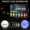Caiton – Pack de 6 balles de golf LED avec capteur | Balles de golf lumineuses | Pour le golf de nuit, les fêtes et les idées de cadeaux