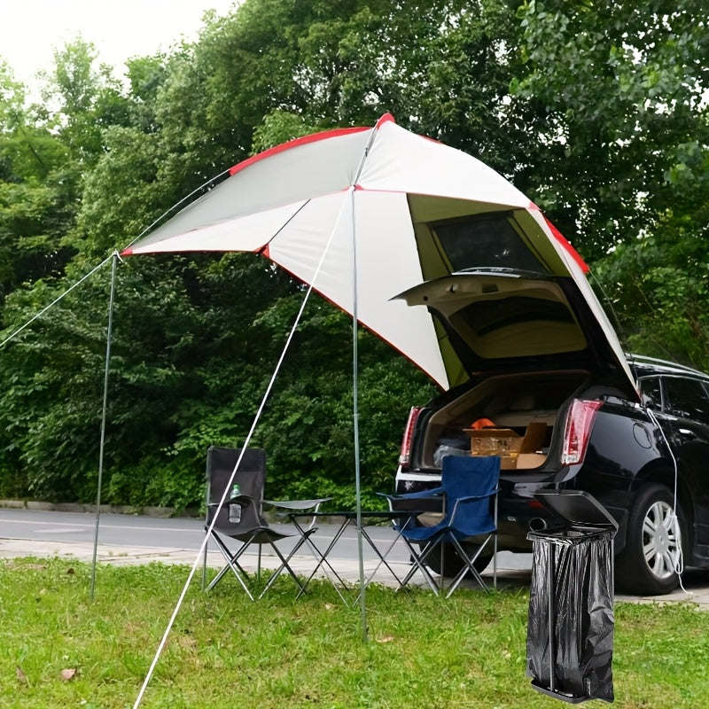 Support de Sac à Déchets Pliable Réglable – Trépied à Hauteur Ajustable en Trois Pièces pour la Maison ou en Extérieur