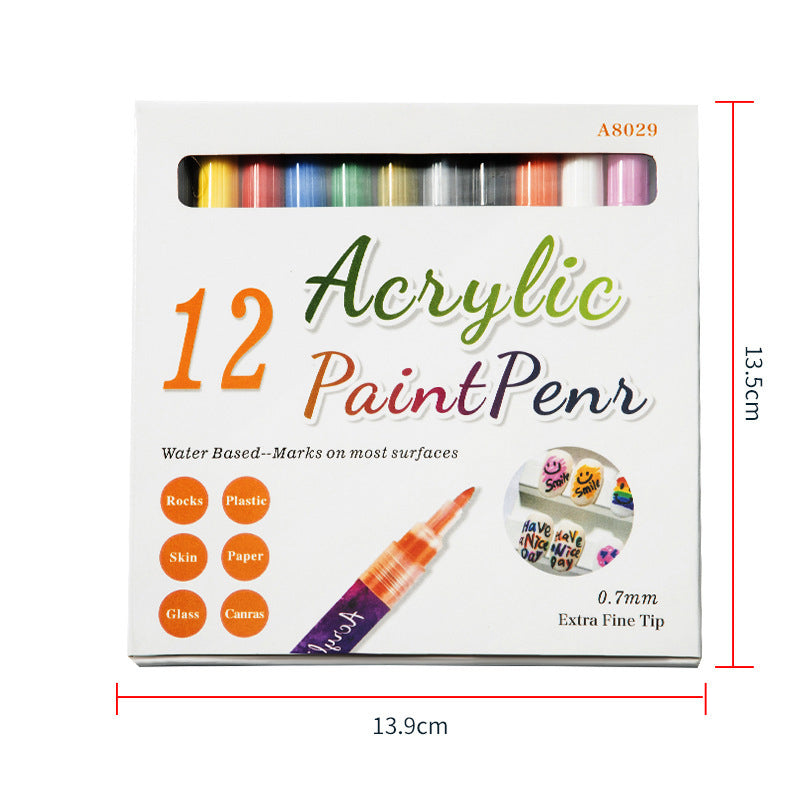 Stylos de Peinture Acrylique Créatifs - Pour l'art et la créativité