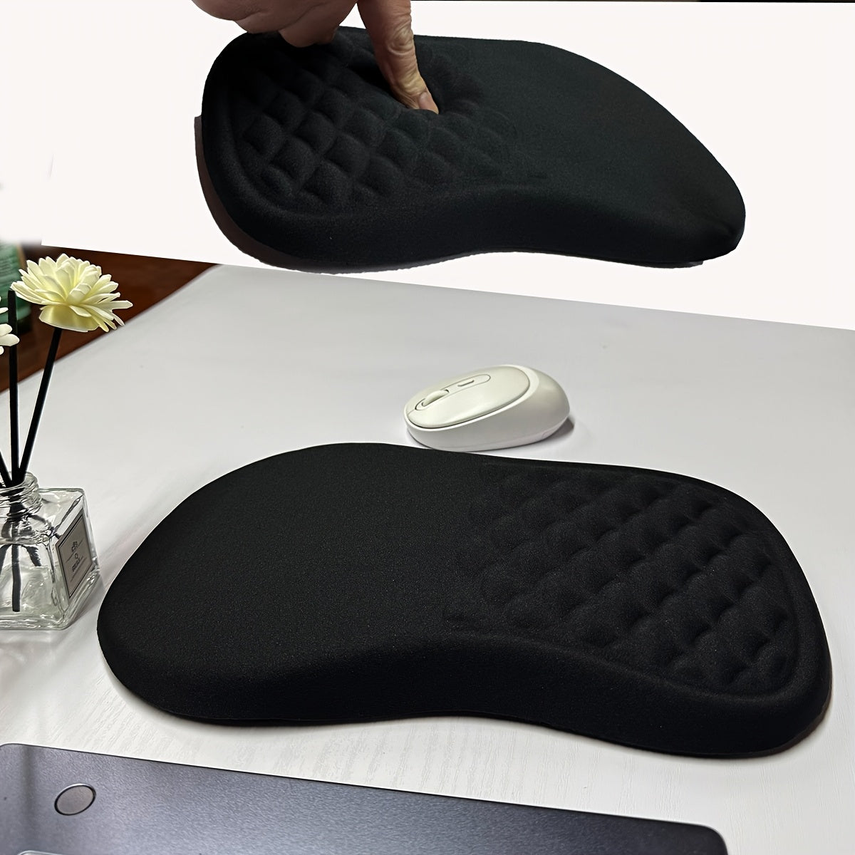 Tapis de Souris Ergonomique ComfortGrip – Soutien et Adhérence pour Chaque Journée de Travail