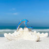 Bague des vagues océaniques en opale et argent – Livia