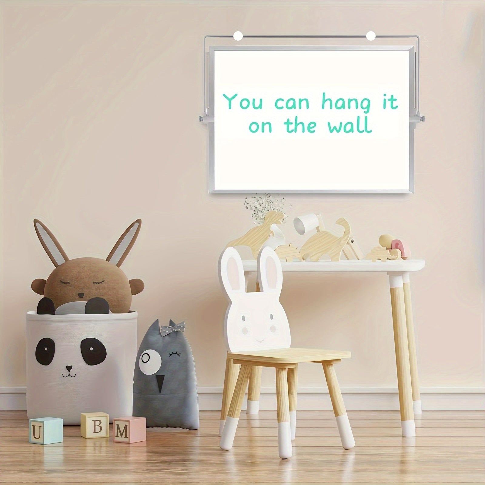 Tableau Magnétique MagniBoard - Portable et Double Face avec Support