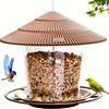 Station de Nourriture pour Oiseaux en Forme de Champignon – Pratique et Décoratif pour Jardins et Espaces Extérieurs