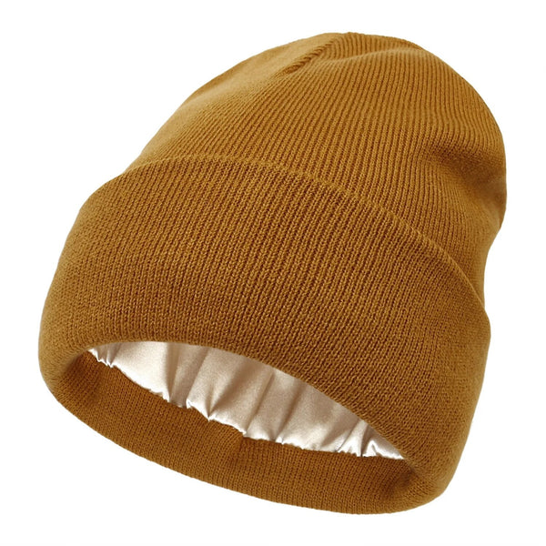 Bonnet d'Hiver avec Doublure en Soie - Noor