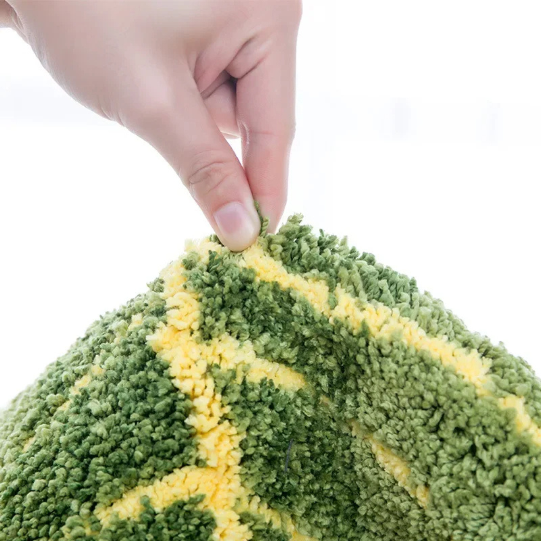 Tapis de bain VelvetLeaf | Tapis de bain Flocke à l'aspect luxueux et à la technologie antidérapante