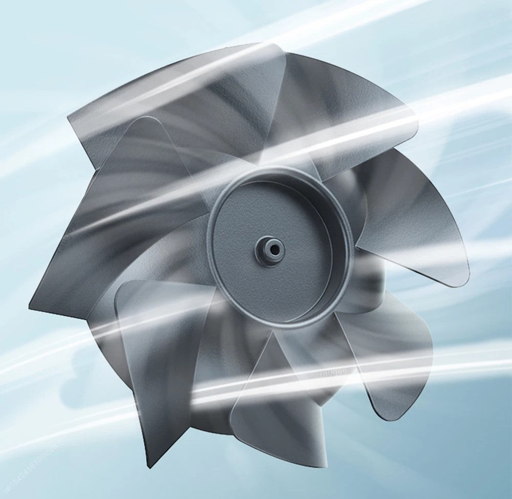 Ventilateur Lumineux de Climatisation Ajustable sans Fil – Refroidissement Turbo Rechargeable pour Confort de Bureau et Mur