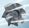 Ventilateur Lumineux de Climatisation Ajustable sans Fil – Refroidissement Turbo Rechargeable pour Confort de Bureau et Mur