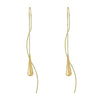Boucles d'oreilles gouttes d'eau simples