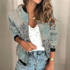 Veste zippée imprimée tendance pour femmes - Faye