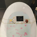 Plateau de Baignoire Réglable en Acier Inoxydable