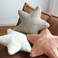 Coussin Tricoté à la Main en Forme d'Étoile de Mer