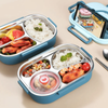 Boîte à lunch en acier inoxydable avec 4 compartiments | Boîte à lunch en acier inoxydable avec 4 compartiments