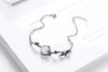 Bracelet en argent de pierre de lune