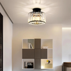 AuraLuxe Lampe de Plafond en Cristal | Éclairage raffiné pour une ambiance étincelante