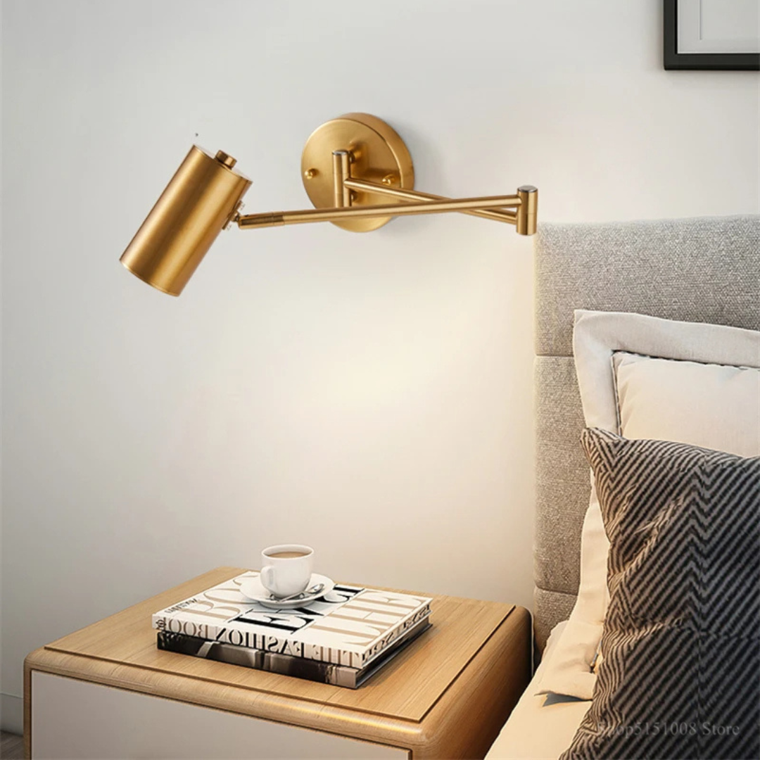 LuxeLumen Applique Murale Réglable | Éclairage mural élégant avec un style et une fonctionnalité polyvalents