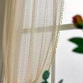 Rideau en Crochet Bohème Chic