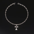 Collier Pendentif Croix Gothique