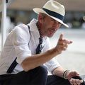 Hugo - Chapeau panama fait à la main élégant pour le style et la protection solaire