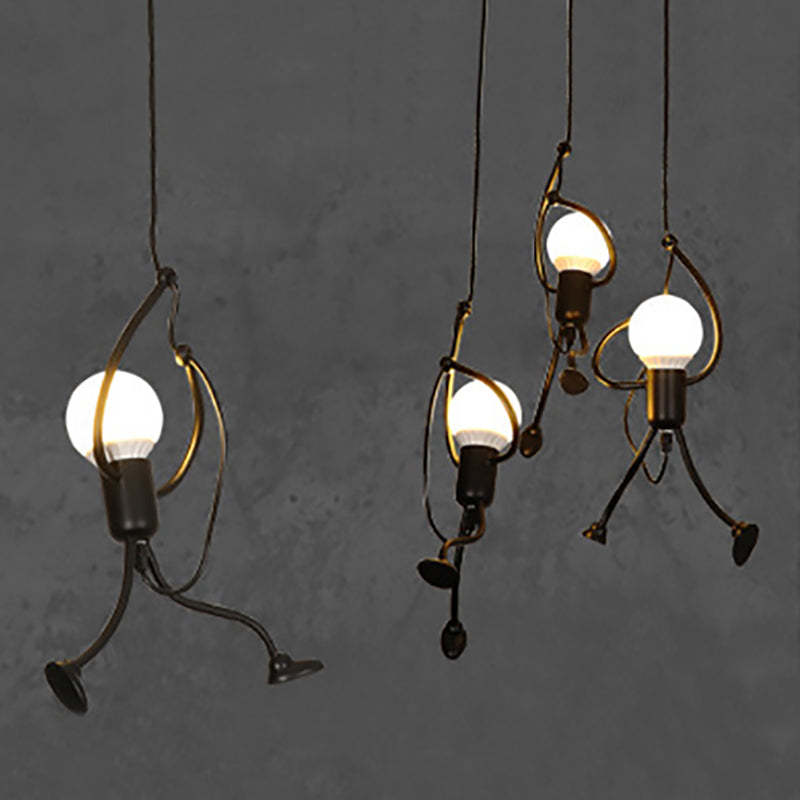 Suspension en Fer Retro Iron Man – Charme Vintage Ludique pour Intérieurs Uniques