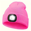 Bonnet Unisexe avec Lumière LED – Éclairage Pratique pour les Promenades Nocturnes