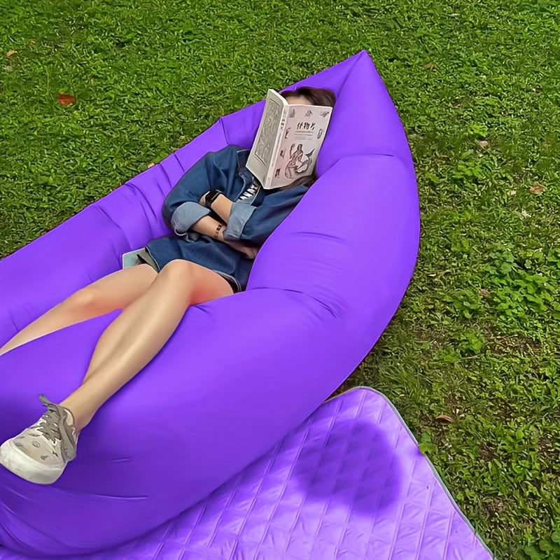 Canapé Gonflable - Léger et Confortable pour le Camping et les Aventures en Plein Air