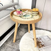 Table d'appoint en rotin scandinave - Elin