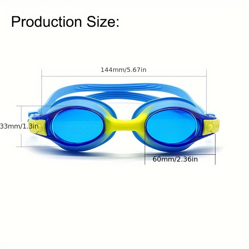 AquaKids Lunettes de Natation - Lunettes Confortables et Étanches pour Enfants
