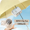 BreezeClip Mini Ventilateur – Refroidissement Puissant, Partout et Tout le Temps