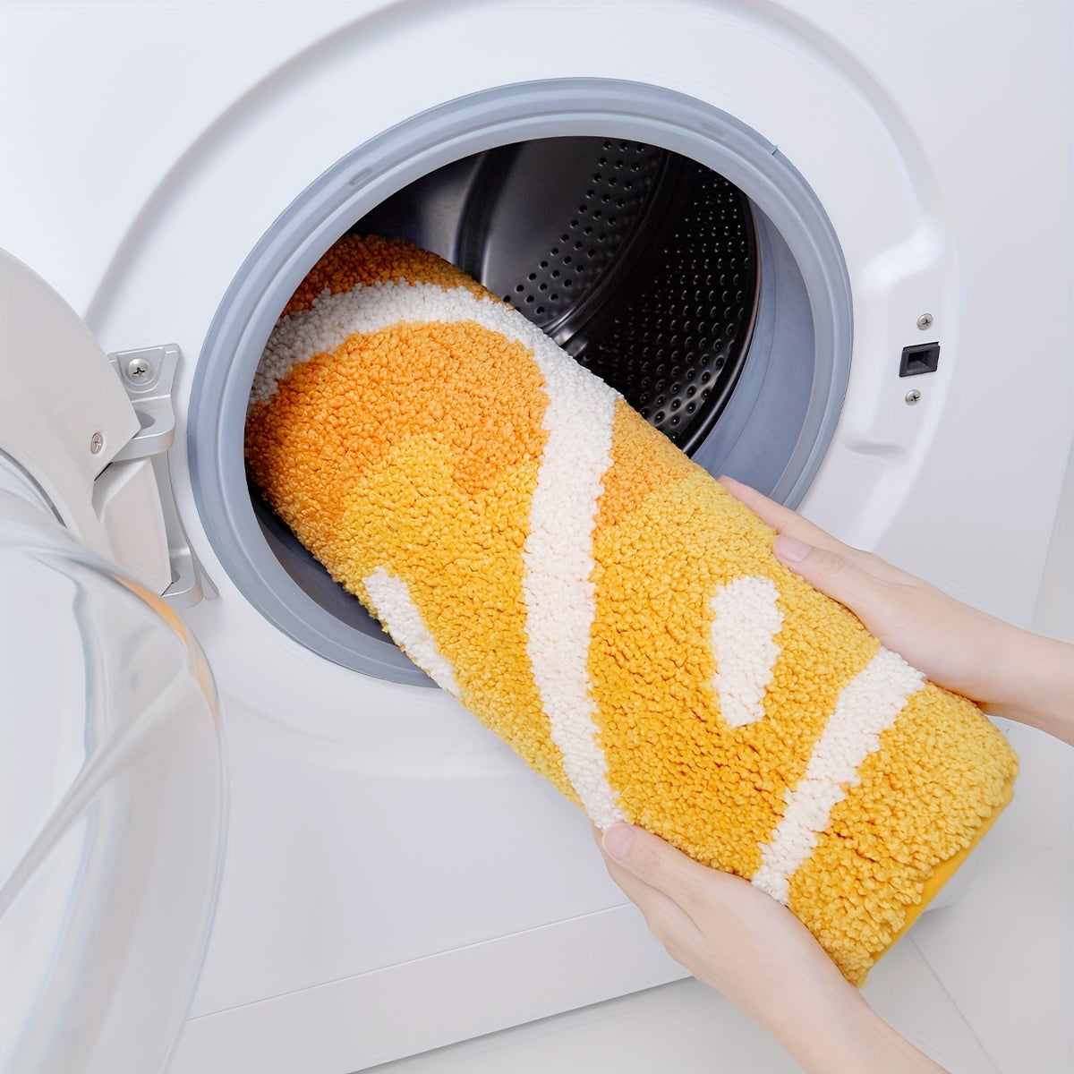 Tapis de Salle de Bain Inspiré par les Fruits – Doux et Absorbant