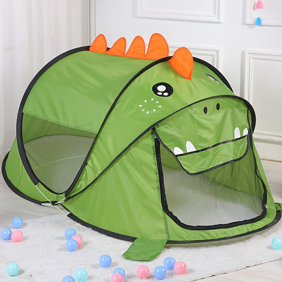 Tente de Jeu Pop-Up pour Enfants avec Dinosaures, Requins & Ours, UPF 50 – Respirante & Portable pour Bébés & Tout-Petits