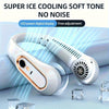 Ventilateur de Cou Rechargeable USB pour un Refroidissement Puissant et Silencieux – Parfait pour une Utilisation Intérieure et Extérieure