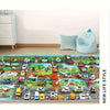 Tapis de Jeu Interactif Aventure – Découvrez la Ferme et la Circulation avec des Jouets