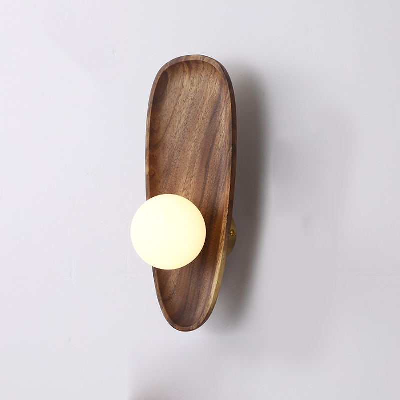 Applique Murale en Bois Naturel – Un Mélange de Charme Rustique et de Simplicité Moderne