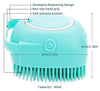 Brosse douce pour le bain et le toilettage des animaux de compagnie