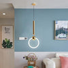 Suspension LED - Design Nordique avec Style Simple - Idéale pour l'Éclairage de la Salle à Manger, de la Cuisine et du Salon
