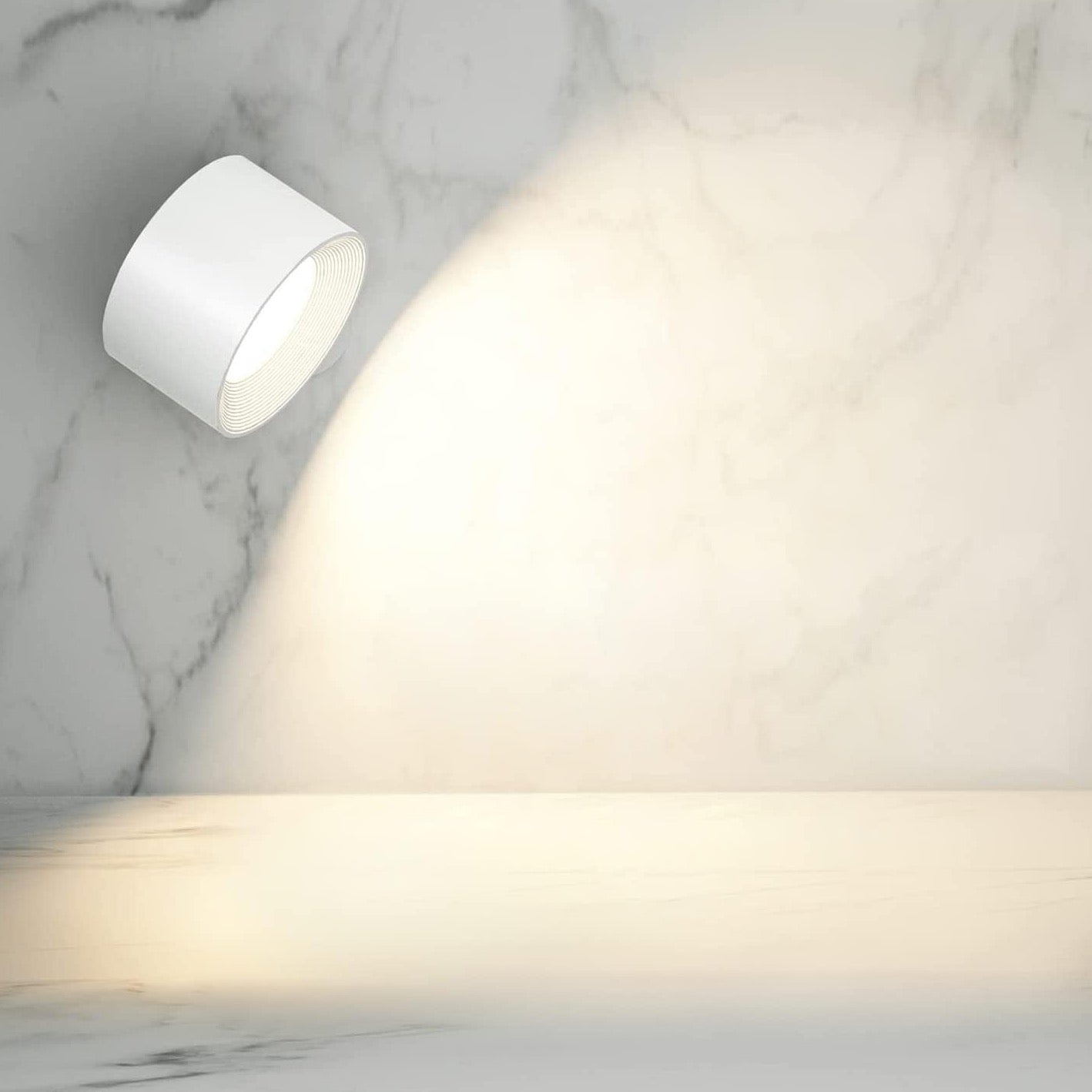 Applique Murale Sans Fil Rechargeable - LumoFlex